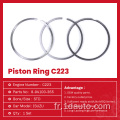 Pièces automatiques Diesel Isuzu Piston Ring C223 8-94100-355